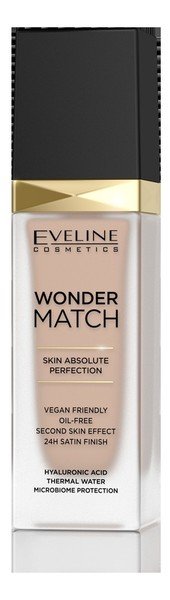 Eveline Cosmetics Wonder Match luksusowy podkład dopasowujący się do skóry 35 Sunny Beige 30ml