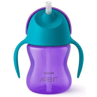 Philips Avent Avent Kubek z giętką słomką 200ml 9m+