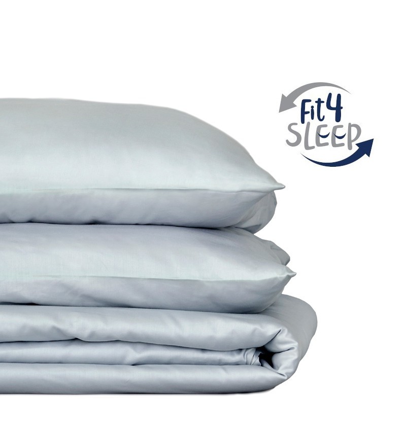 Pościel Fit.4.Sleep niebieska BAWEŁNA 100%, Kolor - beż, Rozmiar - 200x220+2 posz. 70x80 