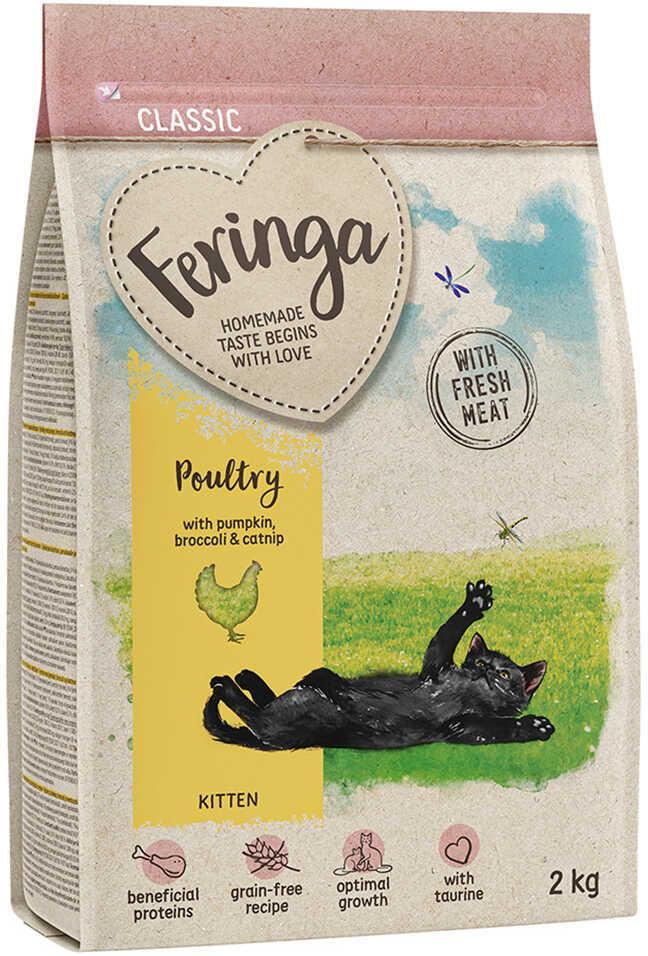 Feringa Kitten Classic, drób - 2 kg