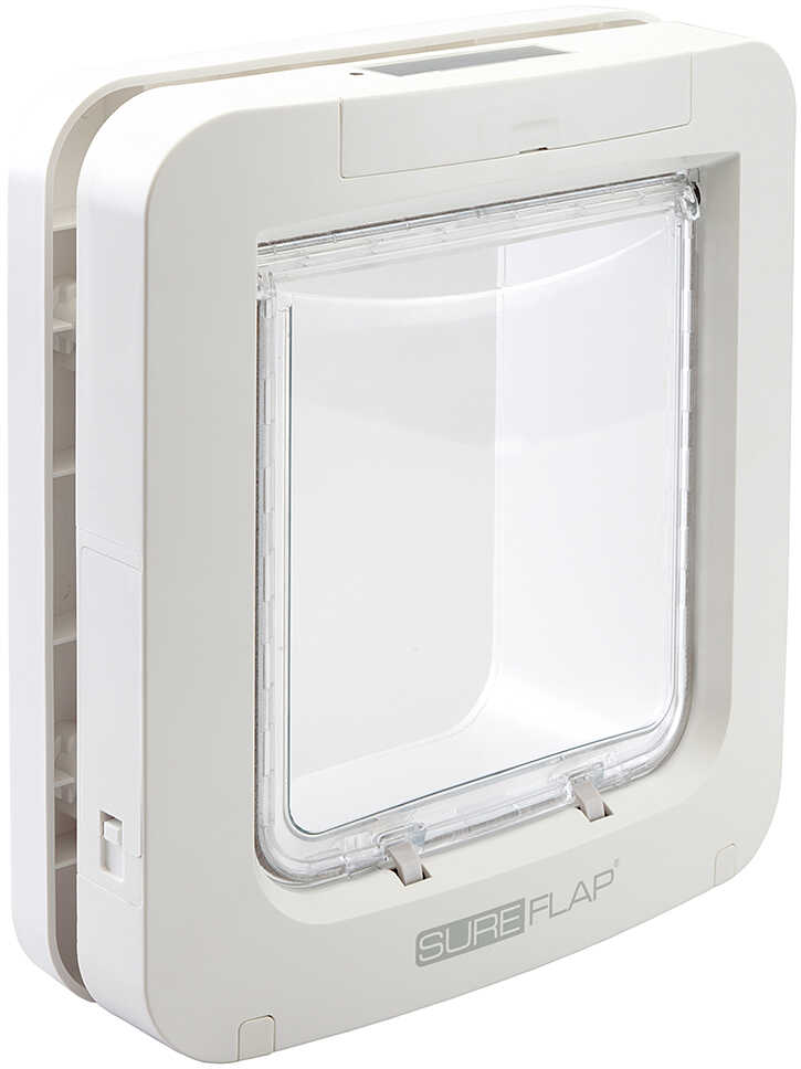 SureFlap drzwiczki z czytnikiem mikrochipów, duże, białe - Wymiary: 26,2 x 28,1 cm, białe Dostawa GRATIS!
