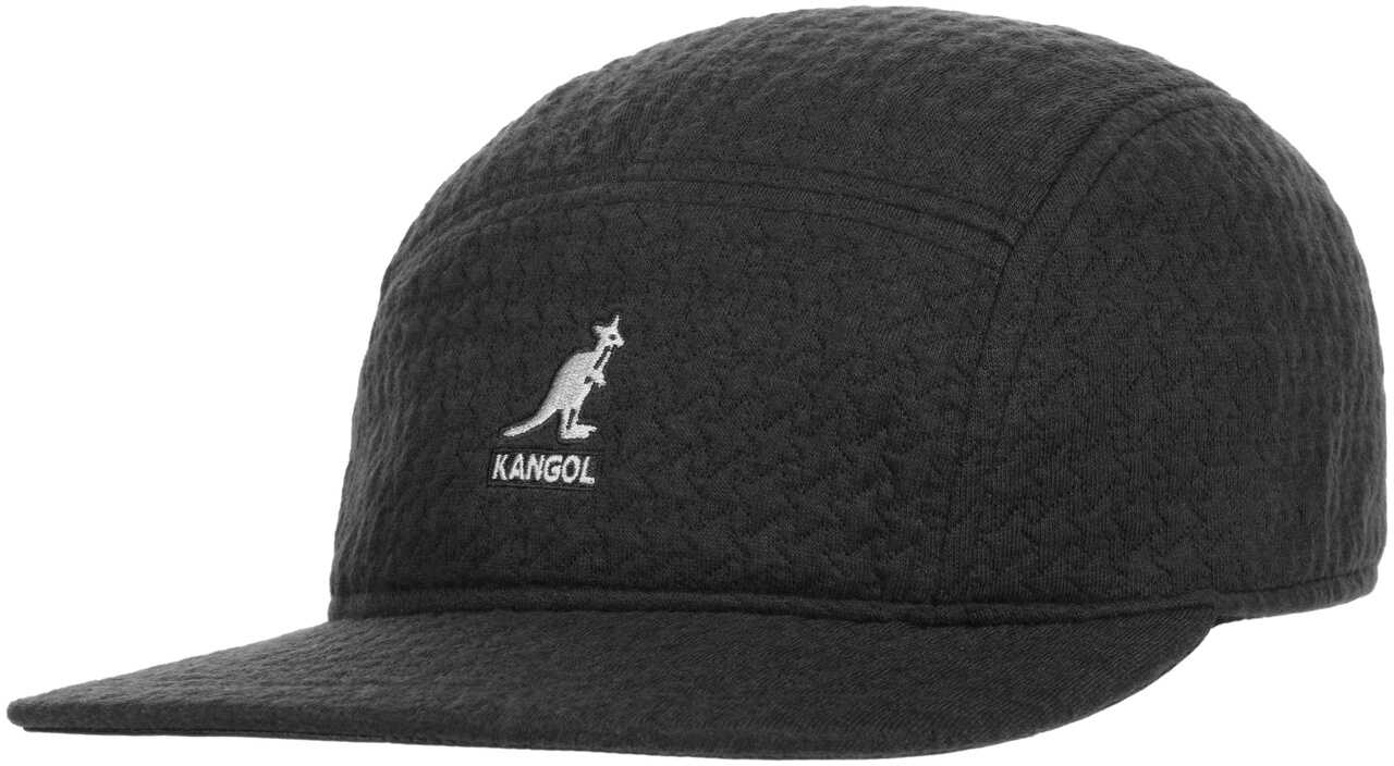 Czapka Embossed 5 Panel by Kangol, czarny, One Size