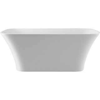 Besco WMD-160-ASB ASSOS S-LINE wanna wolnostojąca klik-klak czarny czyszczony od góry 160 x 70