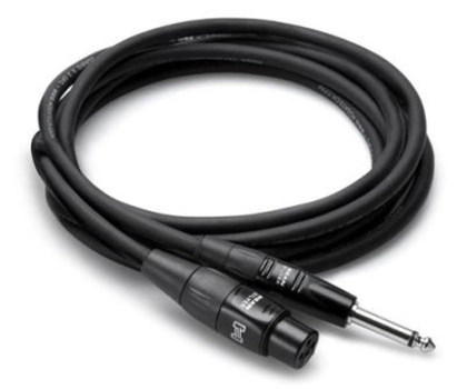 Hosa Kabel mikrofonowy PRO XLRf – TS, 3m