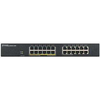 Zyxel Przełącznik GS1900-24EP-EU0101F 24xGbE L2 12xPoE Rack 130W