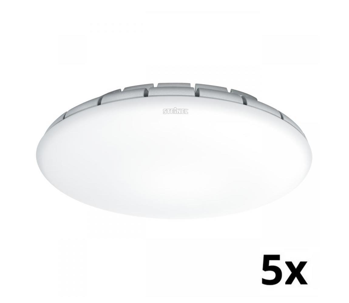 Steinel 079727 - ZESTAW 5x LED Lampa z czujnikiem RS PRO S30 SC 25,7W/230V 3000K