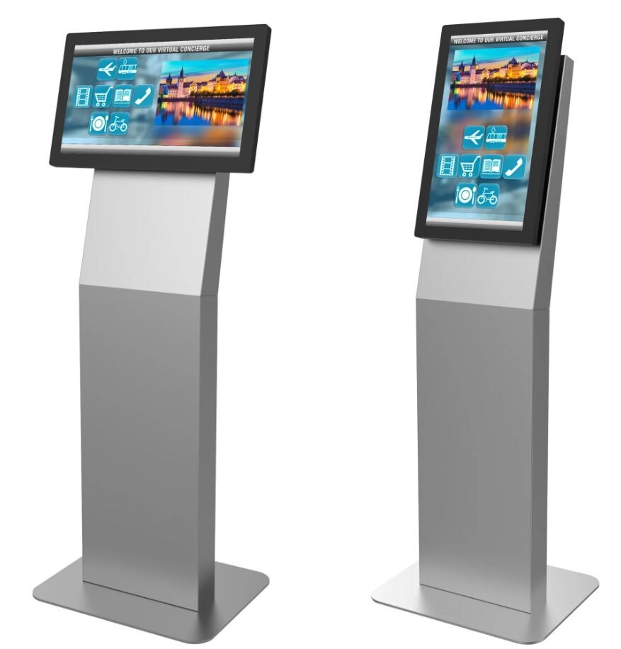 Peerless-AV KIP522-S-EUK kiosk portretowy/krajobrazowy do wyświetlaczy od 15″-32″, srebrny
