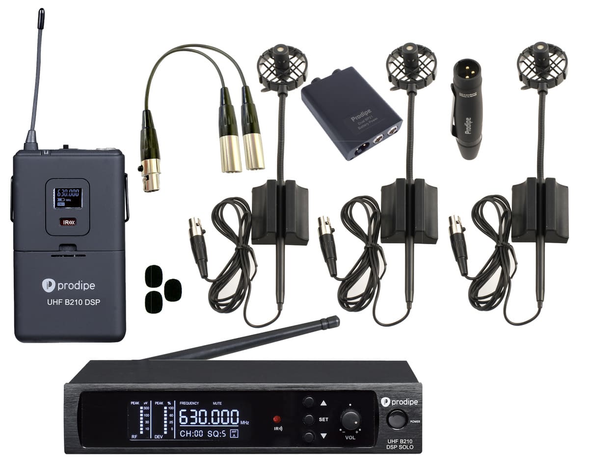 Prodipe UHF DSP AL21 PACK SOLO - system bezprzewodowy ♦ 30 DNI NA ZWROT ♦ GWARANCJA DOOR-TO-DOOR ♦ SZYBKA WYSYŁKA
