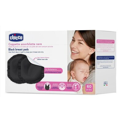 Chicco 143917 wkładki laktacyjne 60szt czarne