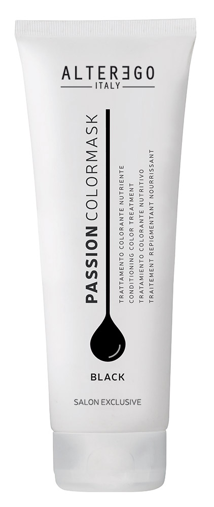 Alter Ego Maska koloryzująca Black/ czarna 250ml