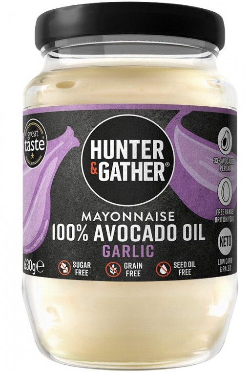 HUNTER & GATHER Majonez awokado z czosnkiem, 630 g