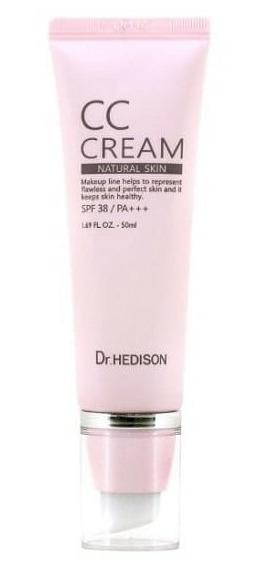 Dr.Hedison Krem CC SPF 38PA+++ z niacynamidem 50ml