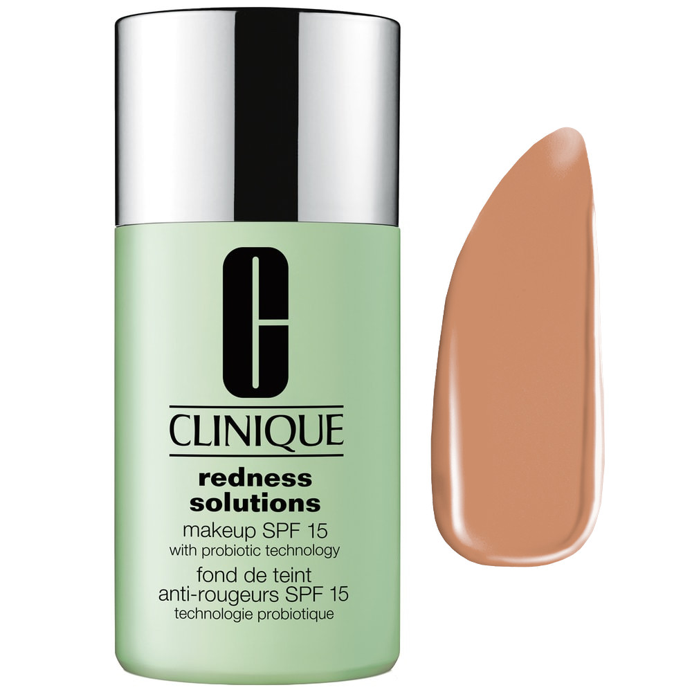 Clinique Redness Solutions podkład w płynie SPF 15 odcień 06 Calmig Vanilla 30 ml