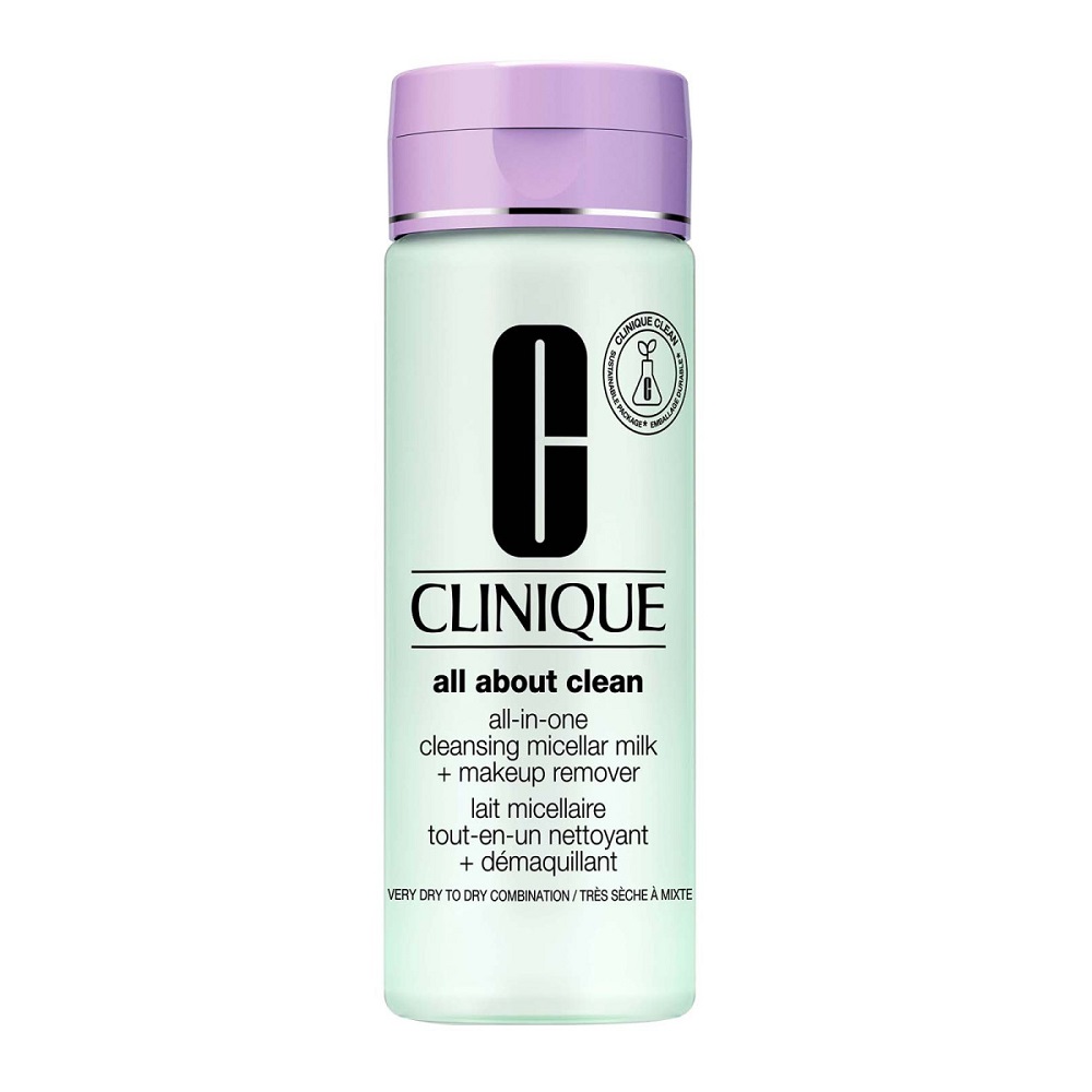Clinique All-in-One Cleansing Micellar Milk + Makeup Remover Skin Type 1 & 2 (200ml)