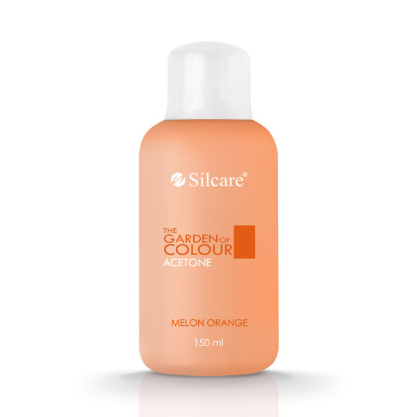 Silcare Aceton Garden of Colour - Melon Orange 150ml 5906720566244