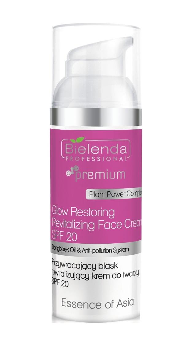 Bielenda Professional Glow Restoring Revitalizing Face Cream SPF20 Rewitalizujący krem do twarzy SPF20