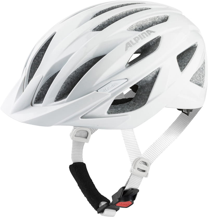 Alpina Parana Helmet, white gloss 55-59cm 2021 Kaski MTB 9755210