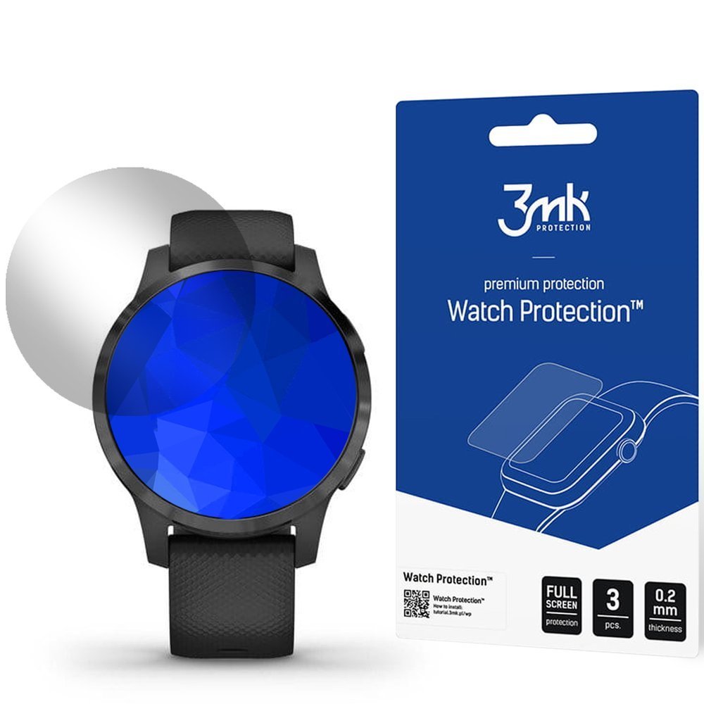 Garmin Vivoactive 4S Folia ochronna 3 szt - 3mk Watch Protection ARC+ RATY | GRATIS WYSYŁKA | GRATIS ZWROT DO  1 ROKU | 100% ORYGINAŁ!!