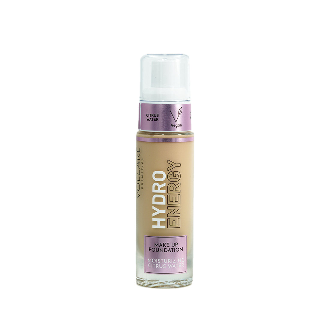 Vollare Cosmetics Makijaż twarzy Podkład Nawilżająco-Energetyzujący Hydro Energy 03 Sweet Mango 30 ml