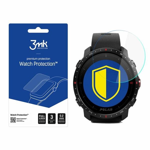 Polar Grit X PRO Szkło ochronne 3 szt - 3mk Watch Protection FlexibleGlass Lite RATY | GRATIS WYSYŁKA | GRATIS ZWROT DO  1 ROKU | 100% ORYGINAŁ!!