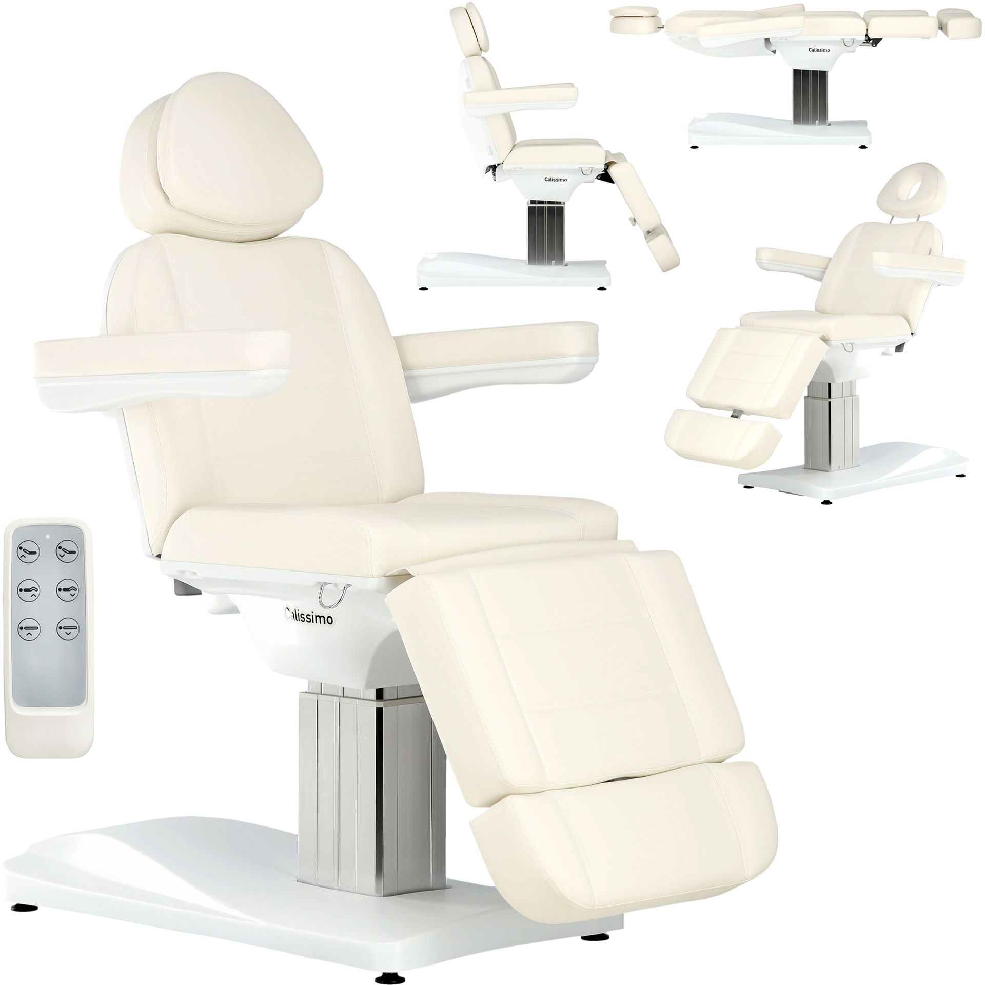 Fotel kosmetyczny elektryczny 3 silniki pedicure