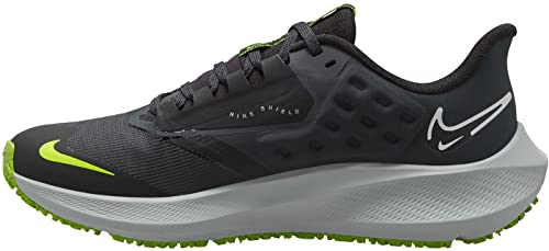Nike Air Zoom Pegasus 39 Shield, Trampki damskie, Black White Dk Smoke Grey Volt, 38.5 EU