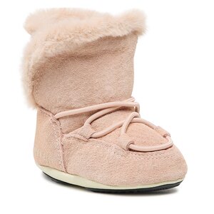 Śniegowce Moon Boot - Crib Suede 34010300003 M Pale Pink