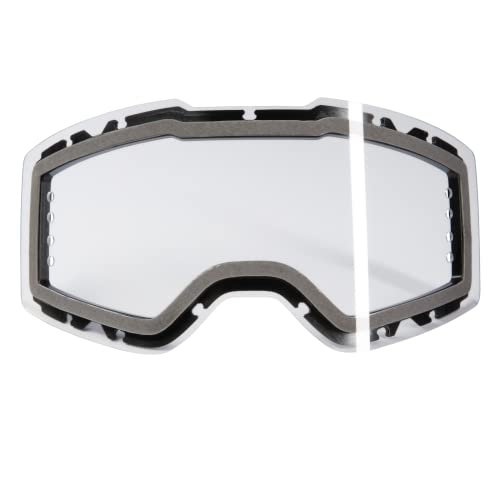 O'NEAL | Części zamienne do gogli motocrossowych | Motocykl Enduro | Odporna na zarysowania zapasowa soczewka do gogli B-30 z powłoką przeciwmgielną | B-30 Roll Off Goggle Spare Lens | Szara | Jeden rozmiar
