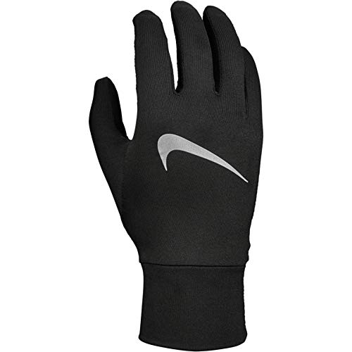 Nike Damskie rękawice do biegania przyspieszone, czarne, małe