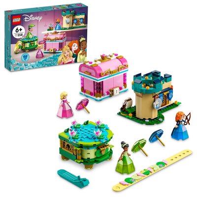 LEGO Disney Princess Zaklęte twory Aurory, Meridy i Tiany 43203