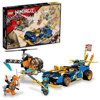 LEGO Ninjago Wyścigówka EVO Jaya i Nyi 71776