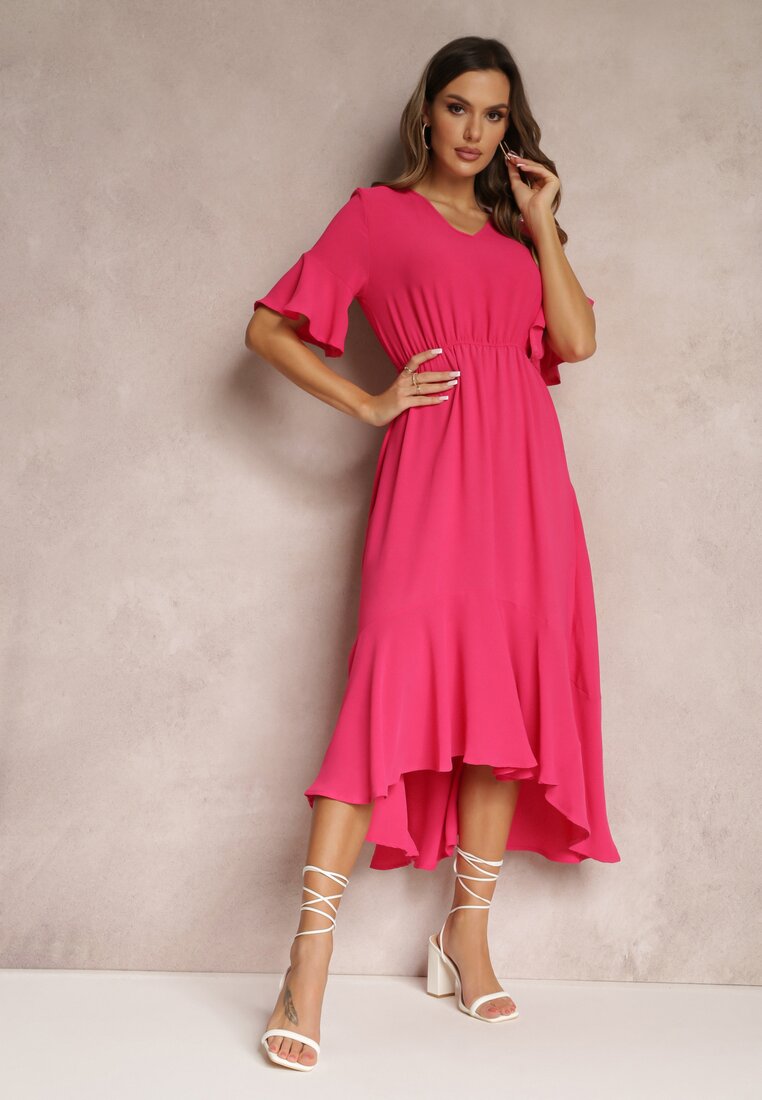 Fuksjowa Sukienka Parthesio