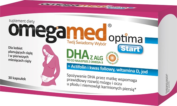 Polski Lek Omegamed Optima Start x 30 kaps
