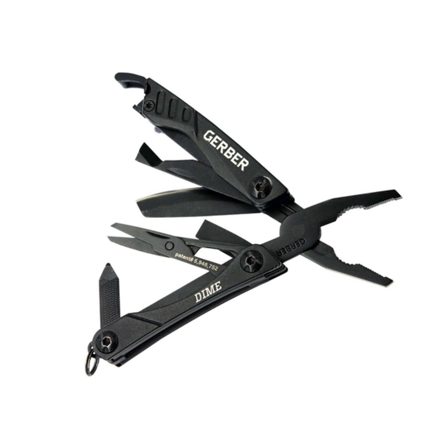 Multitool Gerber Dime Czarny - 12 narzędzi