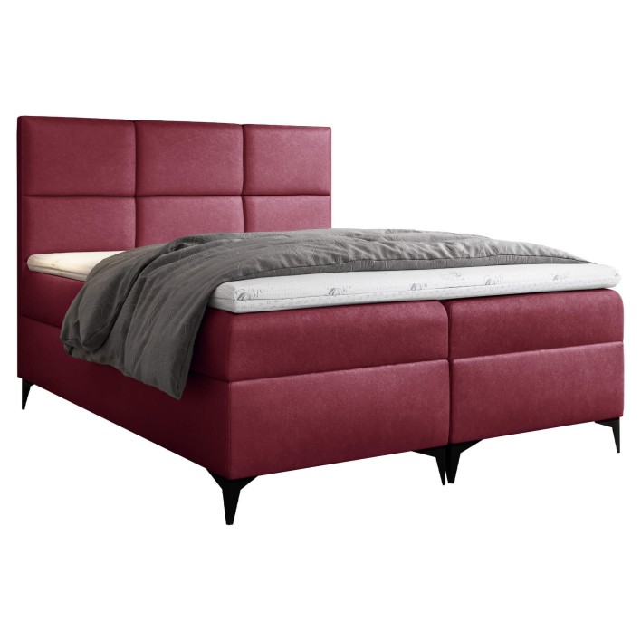 Łóżko kontynentalne 160x200 FAVA / z pojemnikiem