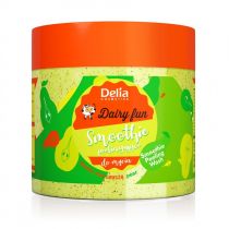 Delia Dairy Fun peelingujące smoothie do mycia ciała Wczasy pod gruszą 350g