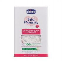 Chicco ORGANICZNA SKROBIA RYŻOWA DO KĄPIELI 250 GR 0M+ Baby Moments TOW018709