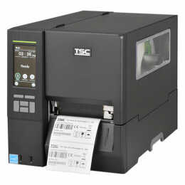 TSC MH341P, 12 dots/mm (300 dpi), rewinder, disp., RTC, USB, RS232, Ethernet