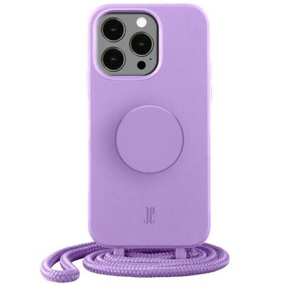 Just Elegance Etui PopGrip do Apple iPhone 13 Pro Lawendowy