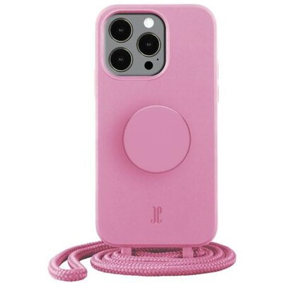 Just Elegance Etui PopGrip do Apple iPhone 13 Pro Różowy