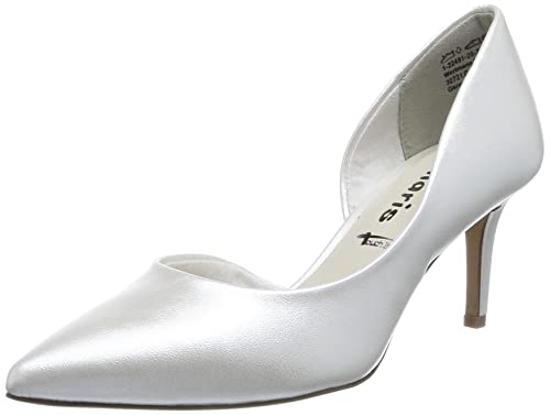 Tamaris Damskie czółenka 1-1-22491-20, Pearl, 40 EU