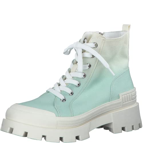 Marco Tozzi Damskie 2-2-25221-20 sznurowane kozaki, Mint Comb, 37 EU, Mint Comb, 37 EU