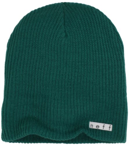 Neff Czapka beanie na co dzień Ciemny Zielononiebieski (Dark Teal) Jeden rozmiar