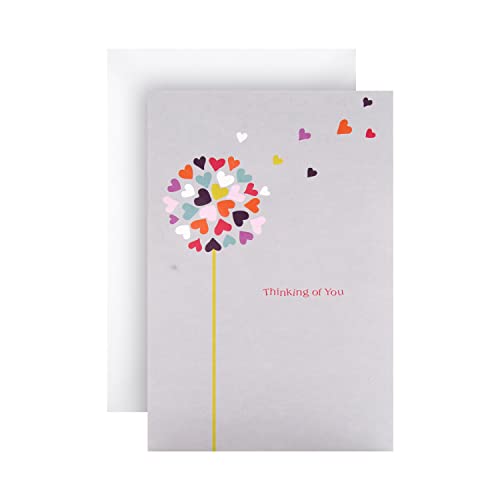 Hallmark 'Thinking Of You Card Love Hearts'' - Medium