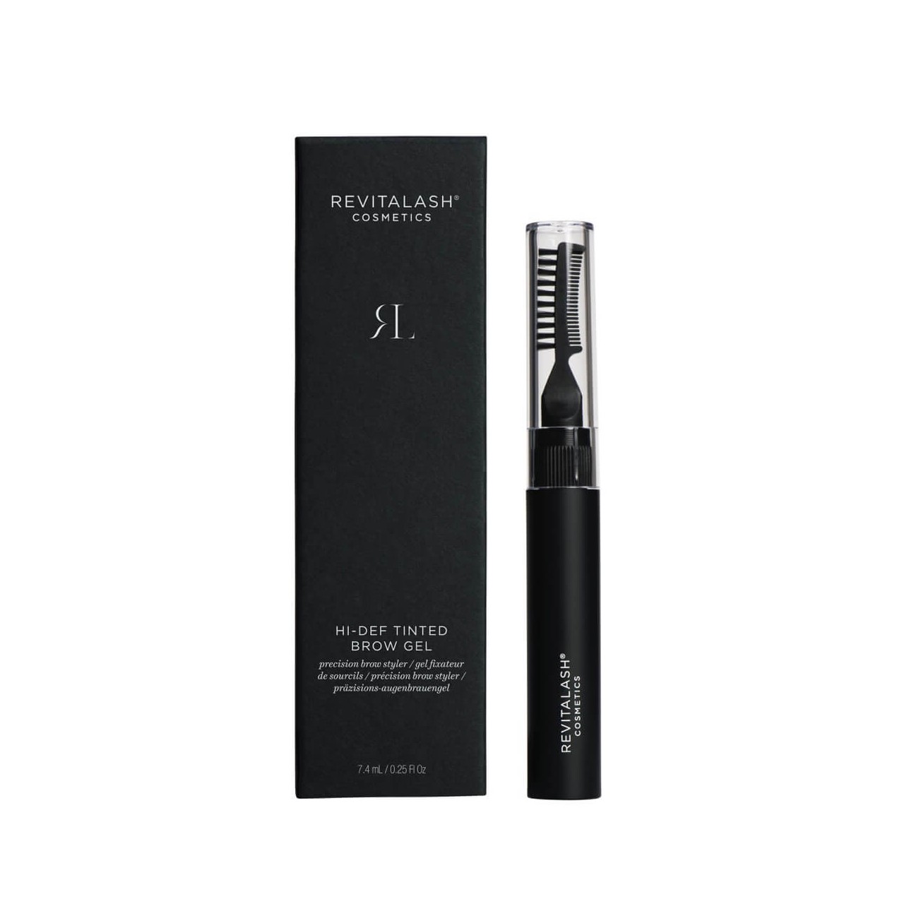 RevitaLash HI-DEF Tinted BROW GEL Dark Brown