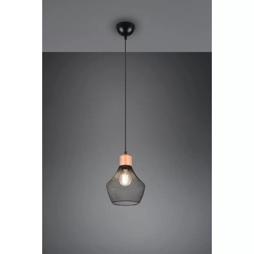 Trio Rl Enzo R50781032 lampa stołowa lampka 1x10W E27 czarna