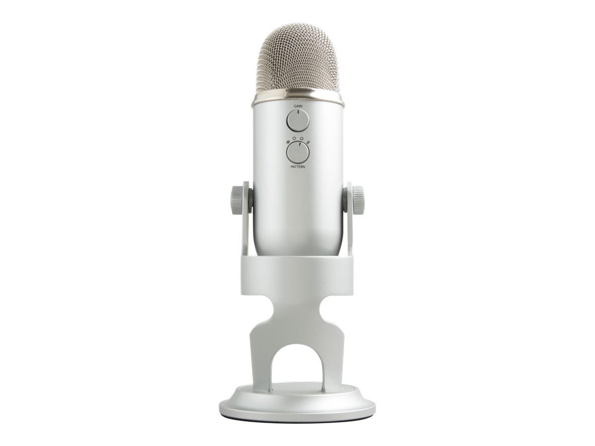Blue Mikrofon Yeti Srebrny Silver)