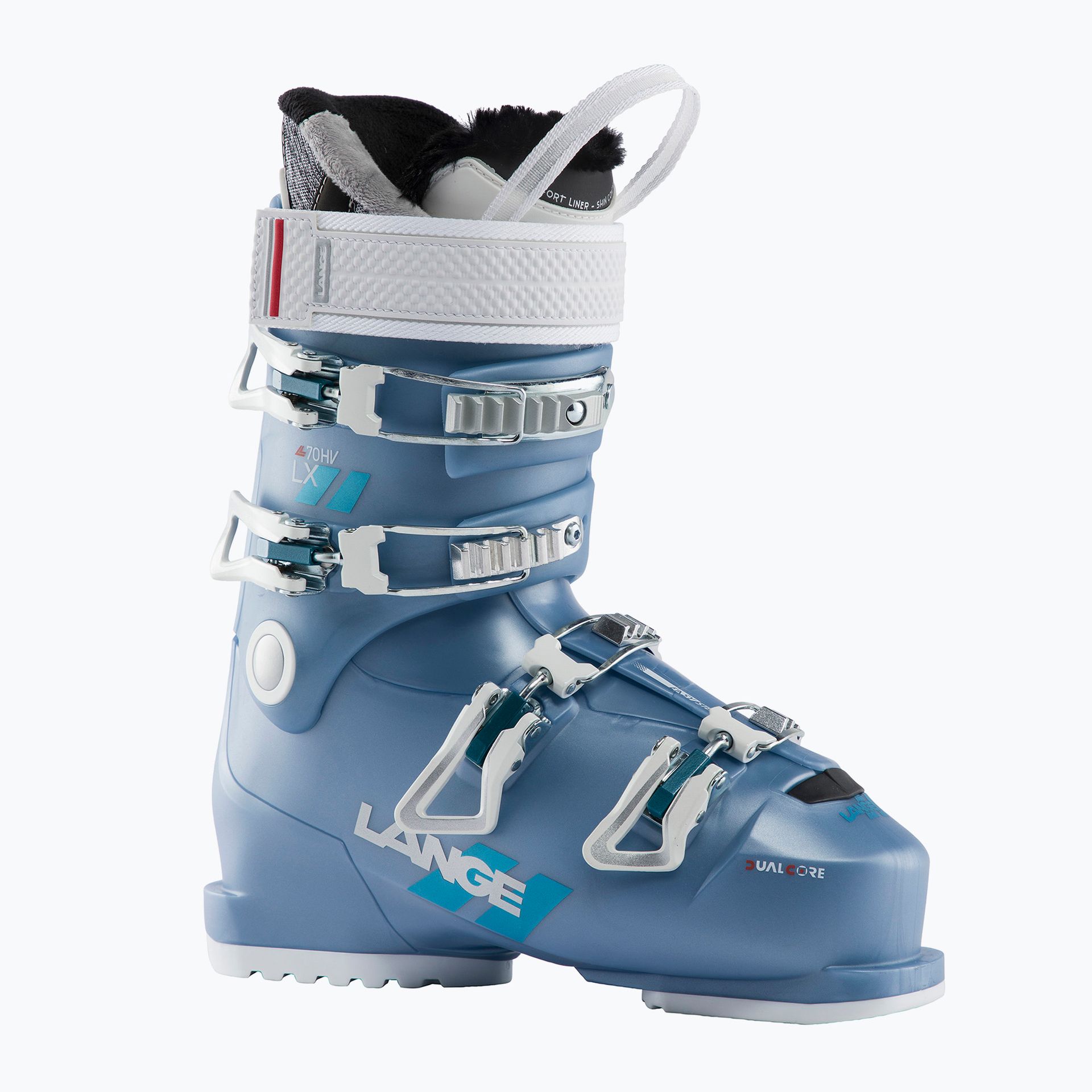 Buty narciarskie damskie Lange LX 70 W HV niebieskie LBL6260-235  24.5 cm