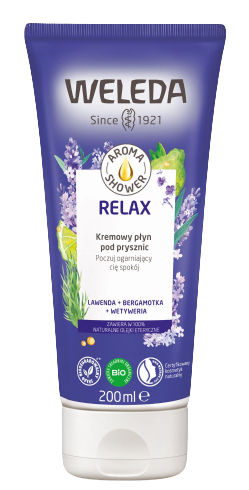 Weleda Aroma Shower Relax krem pod prysznic 200 ml dla kobiet