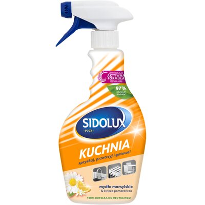 Zdjęcia - Mydło Płyn do mycia kuchni SIDOLUX Triger  Marsylskie Pomarańcza 500 ml